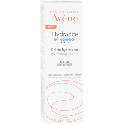 Крем Avene Насыщенный SPF 30 Hydrance Uv Riche 40мл Крем Avene Насыщенный SPF 30 Hydrance Uv Riche 40мл