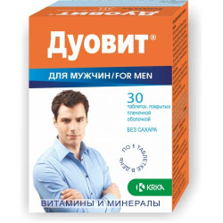 Дуовит для мужчин №30 табл.п.о. Дуовит для мужчин №30 табл.п.о.