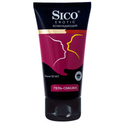 Sico 50 мл Гель-смазка Eroticgel (возбуждающий) 