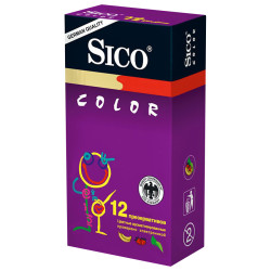 Sico Презервативы №12 Color цветные