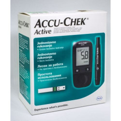 Глюкометр Accu-Chek Active 10 тест-пол. Комплект