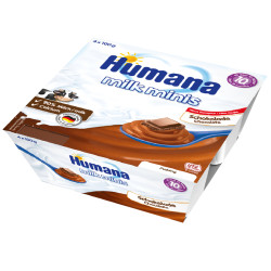 Хумана 100 г пудинг детский шоколадный