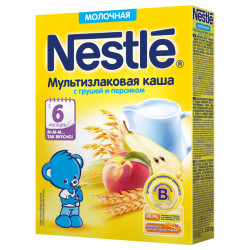 Нестле злак мультизлак груша персик 220 гр
