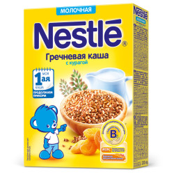Нестле Каша гречн с курагой 220 г 