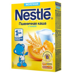 Нестле Каша пшеничная с тыквой 9*220 г 
