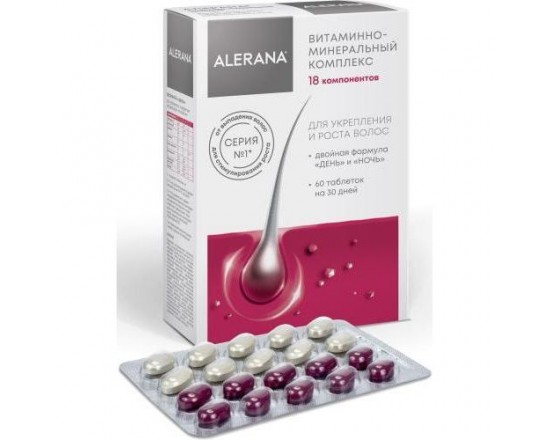 Alerana витаминно-минеральный комплекс №60 табл.