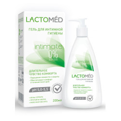LACTOMED Гель для интимной гигиены Длительное чувства комфорта 200мл LACTOMED Гель для интимной гигиены Длительное чувства комфорта 200мл