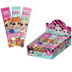 LOL Жевательная конфета Фруктовые язычки 12/50,10гр