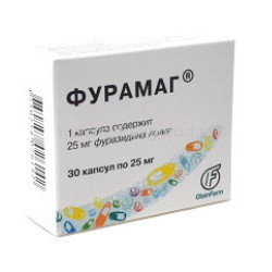 Фурамаг 25 мг №30 капс. Фурамаг 25 мг №30 капс.