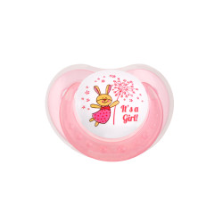 HAPPY CARE Соска-пустышка Sweet baby силиконовая с колпачком размер 1 HAPPY CARE Соска-пустышка Sweet baby силиконовая с колпачком размер 1
