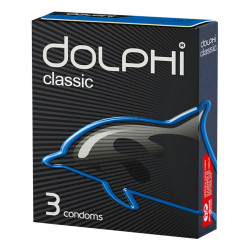 DOLPHI класические №3  Презервативы латексные