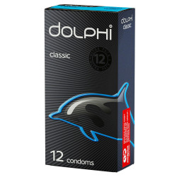 DOLPHI класические №12  Презервативы латексные
