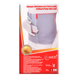 Пояс лечебно-профилактический эластичный L,Артикул REMED R4103