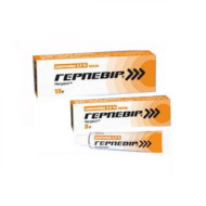 Герпевир 2,5% 5 г мазь Герпевир 2,5% 5 г мазь