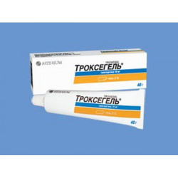 Троксегель-КМП 2% 40 г гель в тубе Троксегель-КМП 2% 40 г гель в тубе