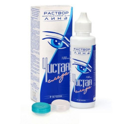 Чистая слеза 100 мл р-р для линз Чистая слеза 100 мл р-р для линз