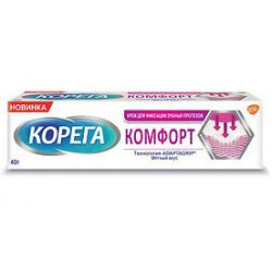 Корега Комфорт 40 г крем д/фикс. зубн. Протезов