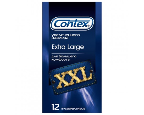 Презервативы Contex №12 Extra large увеличенного размера