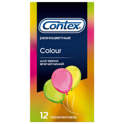 Презервативы Contex №12 Colour разноцветные