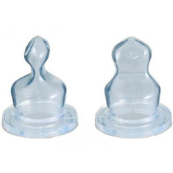 CANPOL Соска латекс №2 от 6 мес средний поток ортодонт 23/102