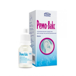 Ремо-Вакс 10 мл капли ушн. Ремо-Вакс 10 мл капли ушн.