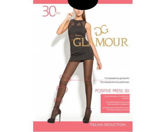 Glamour Positive Press 30, колготки