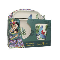 Бамбуковый набор посуды Feathery Mood