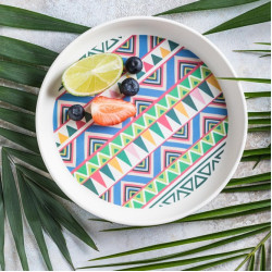 Бамбуковая тарелка Ethnic Festive