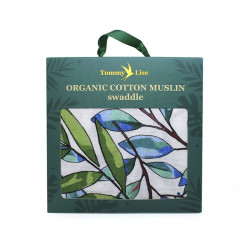 Муслиновая органическая пеленка Dancing Shrub