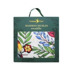 Муслиновая бамбуковая пеленка Blooming Day