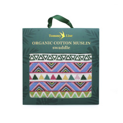 Муслиновая органическая пеленка Ethnic Festive