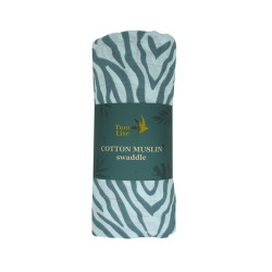 Муслиновая пеленка Blue Tiger