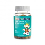 Gummi King ДГК Омега-3 №60 драже жев.