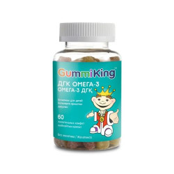 Gummi King ДГК Омега-3 №60 драже жев. Gummi King ДГК Омега-3 №60 драже жев.