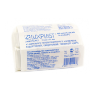 Luxplast №10 из нетканого материала 19*72 мм телесного цвета 1193 Luxplast №10 из нетканого материала 19*72 мм телесного цвета 1193