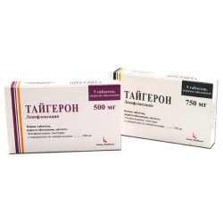 Тайгерон 750 мг №5 табл.п.о. Тайгерон 750 мг №5 табл.п.о.