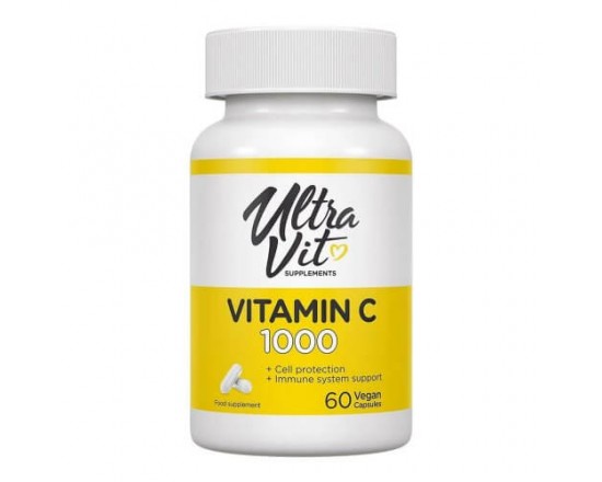 UltraVit Vitamin C-1000, 60 капсул